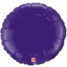 Шар (18''/46 см) Круг, Фиолетовый