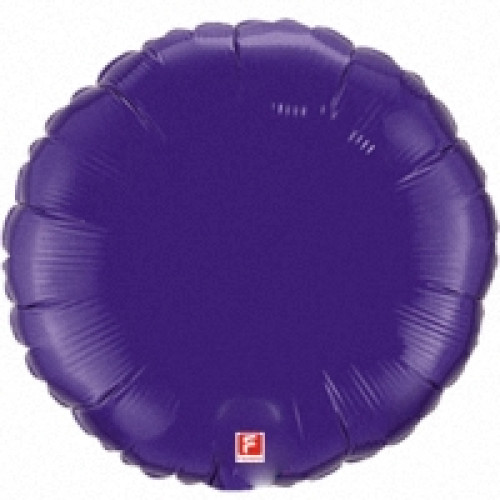 Шар (18''/46 см) Круг, Фиолетовый