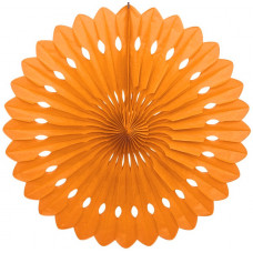 Бумажный диск Оранжевый (16''/41 см)