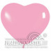 Сердце (6"/15 см) Розовый (009), пастель, 100 шт.