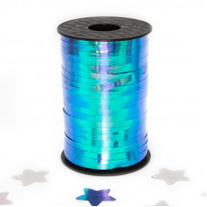 Лента (0,05*250 м) Северное сияние, Синий, Голография, 1 шт.