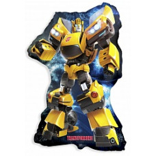 Шар (13''/33 см) Мини-фигура, Трансформеры, Бамблби, 1 шт.