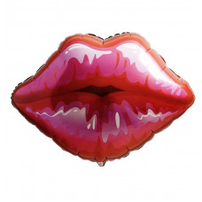 Шар (30''/76 см) Фигура, Губы, 1 шт.