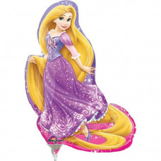 Воздушный шар (13''/33 см) Мини-фигура, Рапунцель