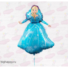 Воздушный шар (13''/33 см) Мини-фигура, Эльза