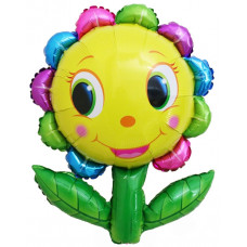 Шар (34''/86 см) Фигура, Цветок улыбка