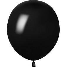 Шар (5''/13 см) Черный, пастель, 100 шт.