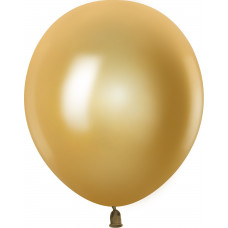 Шар (12''/30 см) Яркое золото, металлик, 100 шт.