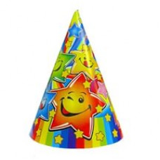 Колпак Веселые звезды 6шт