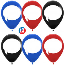 Шар (12''/30 см) Шары для надписей, Ассорти (015/041/080), пастель, 1 ст, 50 шт.