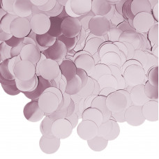 Конфетти фольга Круг, Розовый, Хром, 2 см, 50 г.