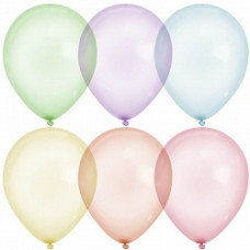 Шар (12''/30 см) Горный хрусталь, Ассорти, кристалл, 100 шт.