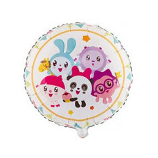 К 18" РУС Малышарики Флажки