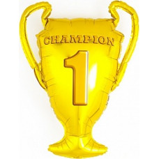 Шар (28''/71 см) Фигура, Кубок Чемпионов, Золото, 1 шт.