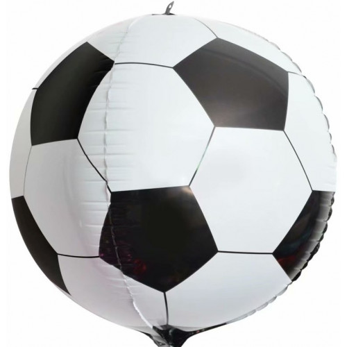 Шар (24''/61 см) Сфера 3D, Футбольный мяч, 1 шт.