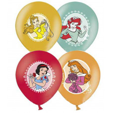 Шар с рисунком 14" Disney Принцессы 3цв