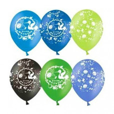 Шар с рисунком + Шелкография 14 Мальчик