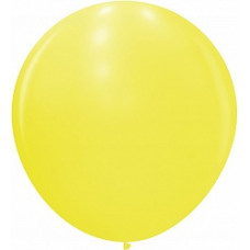 Шар (36''/91 см) Желтый (210), пастель, 1 шт.