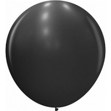 Шар (36''/91 см) Черный (299), пастель, 1 шт.