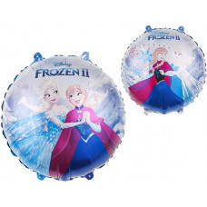 Шар (18''/46 см) Круг, Холодное сердце, Эльза и Анна, 1 шт.