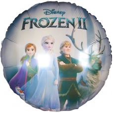 Шар (18''/46 см) Круг, Холодное сердце, 1 шт.