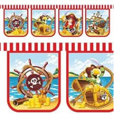 F Гирлянда - вымпел Веселый Пират 240см