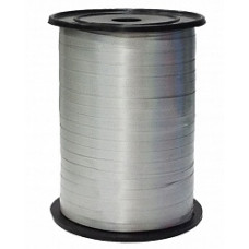 Лента (0,5 см х 250 м) Серебро