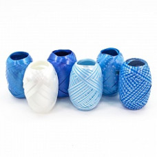 Лента (0,5 см*10 м) Голубой микс.