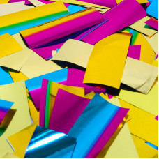 Конфетти фольга Сердце, Розовое Золото, 3 см, 50 гр.