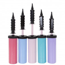 Насос ручной, с защитой от падения, двухходовой, 27 см, Пастельный цвет, 1 шт.