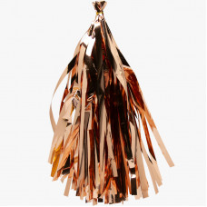 Гирлянда Тассел, Розовое золото, фольга, 3 м, 12 листов