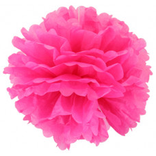 Бумажный помпон Фуше (8''/20 см)