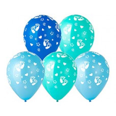 Шелк 12" станд/фэшн Пяточки Мальчик/Э