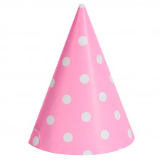 Колпаки Розовые точки, 1шт.