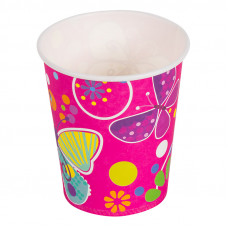Стаканчики "Бабочки" 180мл, 6шт.