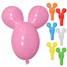 Фигура Мышь (17''/43 см) Ассорти, пастель, 50 шт.