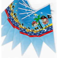 Гирлянда Флажки, Пираты, 300 см