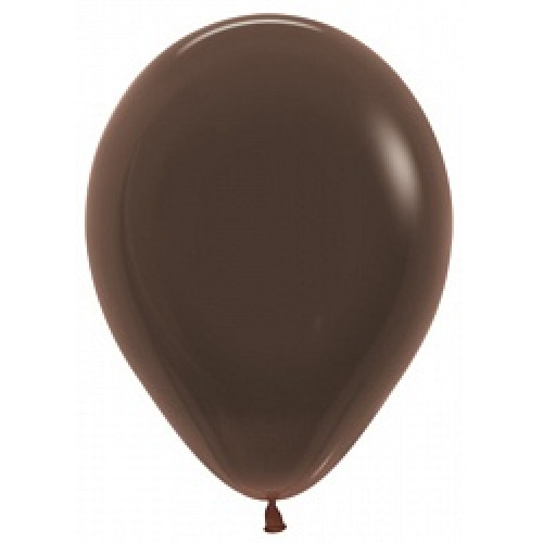 Шар (12''/30 см) Шоколадный (076), пастель, 100 шт.