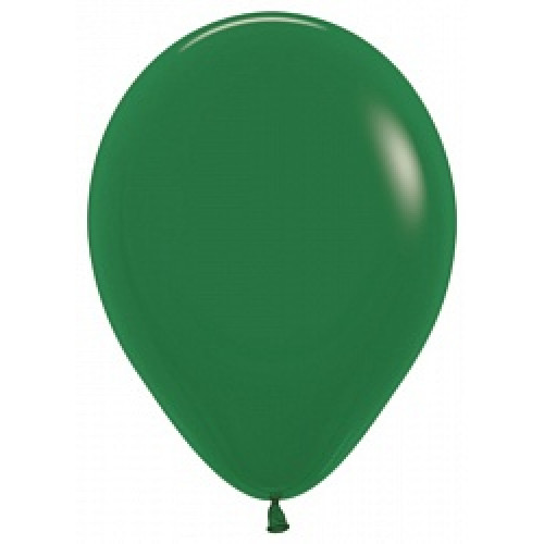 Шар (12''/30 см) Темно-зеленый (032), пастель, 100 шт.