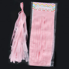 Гирлянда Тассел, (35 см, 5 шт), Светло-розовый.