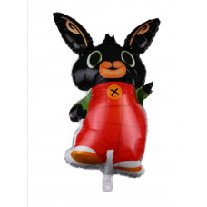 Шар (45/85 см) Фигура, Черный кролик, большой.