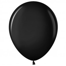 Шар (5''/13 см) Черный (299), пастель, 100 шт.