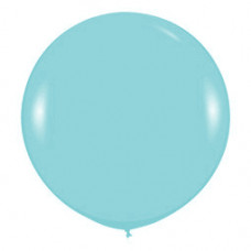 Шар (36''/91 см) Аквамарин (037), пастель, 10 шт.
