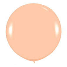 Шар (36''/91 см) Персиковый (060), пастель, 10 шт.