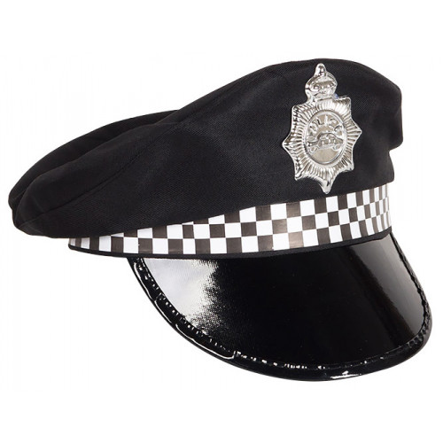 Шляпа Полиция, черная