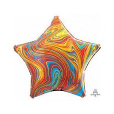 А Б/РИС ЗВЕЗДА 19" Мрамор Colorful