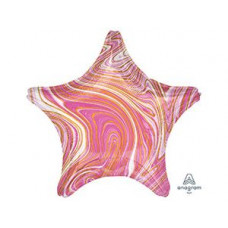 А Б/РИС ЗВЕЗДА 19" Мрамор Pink