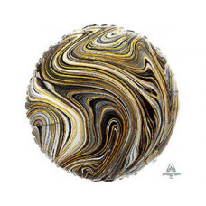 А Б/РИС КРУГ 18" Мрамор Black