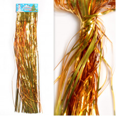 Гирлянда Дождик, Золото, 4-х сл., 0,5 м