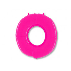 Г ЦИФРА 0  40" Яркий Розовый